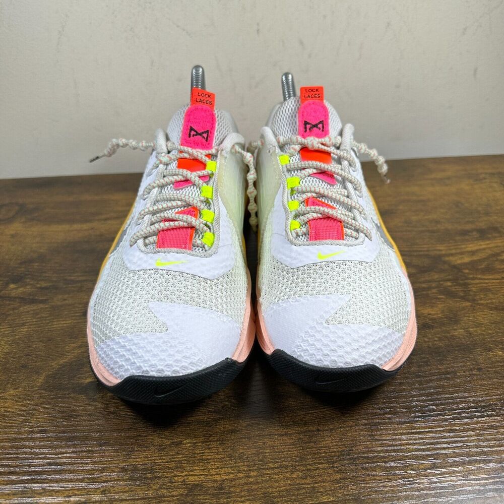 Nike Metcon 7 X Rawdacious White Brown Shoes DA9625-121 Women's Size 8 - Picture 2 of 8